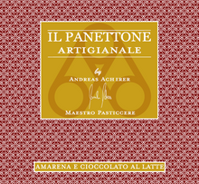 Lade das Bild in den Galerie-Viewer, Panettone Artigianale Amarena e Cioccolato al Latte 500g