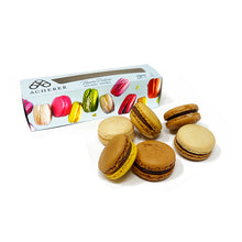 Lade das Bild in den Galerie-Viewer, 6 Macarons selezione Creme