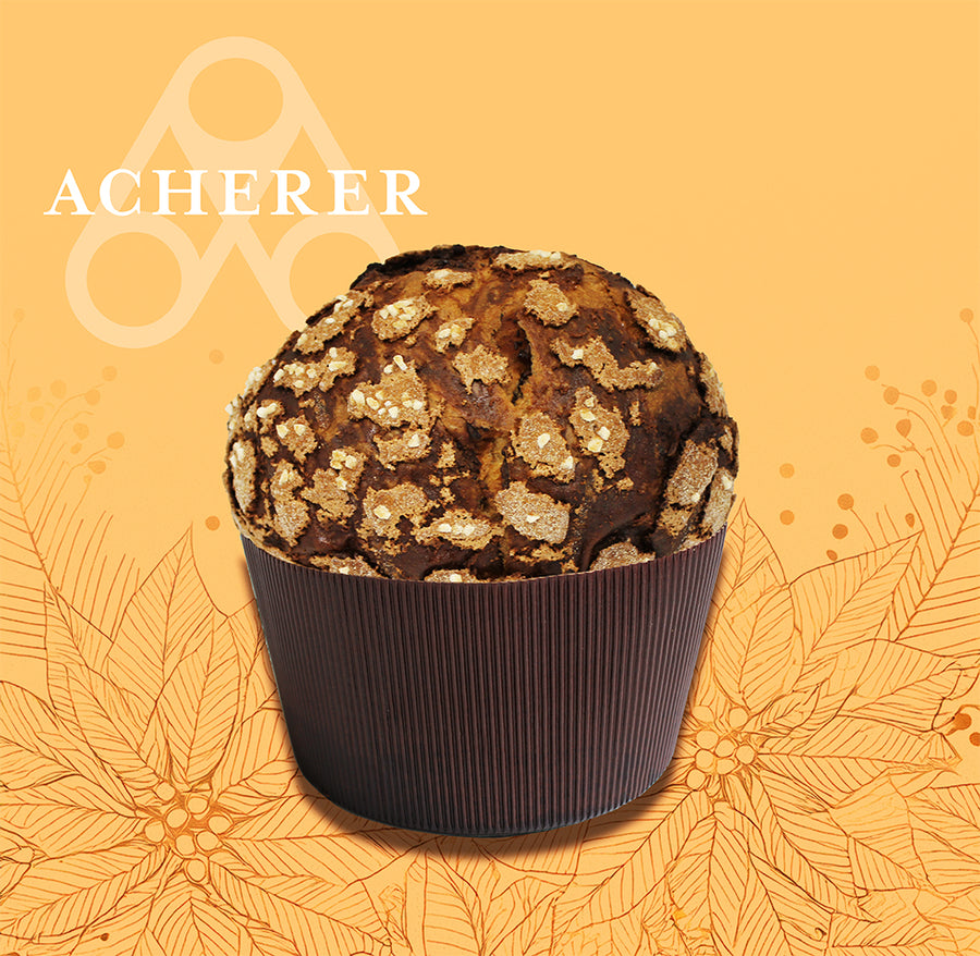 Panettone Artigianale Albicocca e Cioccolato Fondente 500g