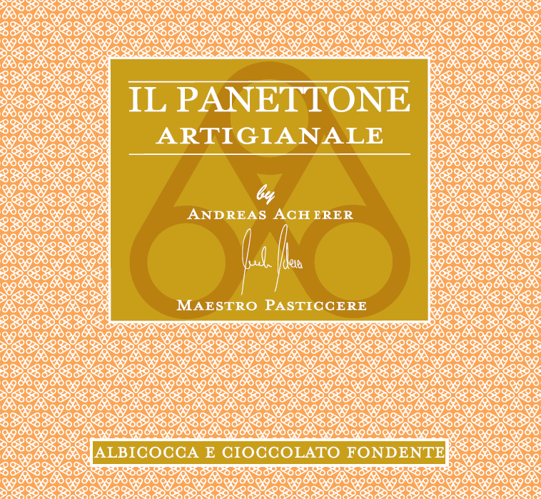 Panettone Artigianale Albicocca e Cioccolato Fondente 500g