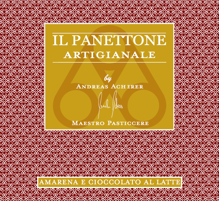 Panettone Artigianale Amarena e Cioccolato al Latte 500g