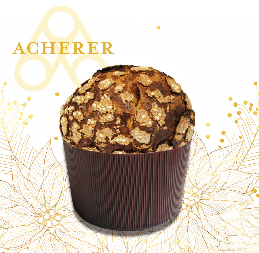 Panettone Artigianale Classico con Cubetti di Arancia e Uvetta 500g