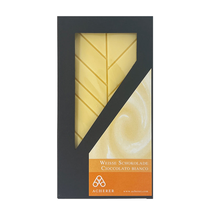 Tavoletta di cioccolata artigianale al cioccolato bianco 34%